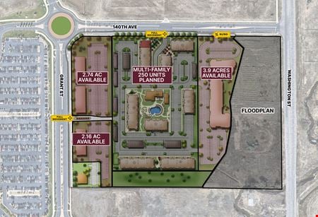 Photo of commercial space at 140th Avenue & Grant Street - SEC in Thornton