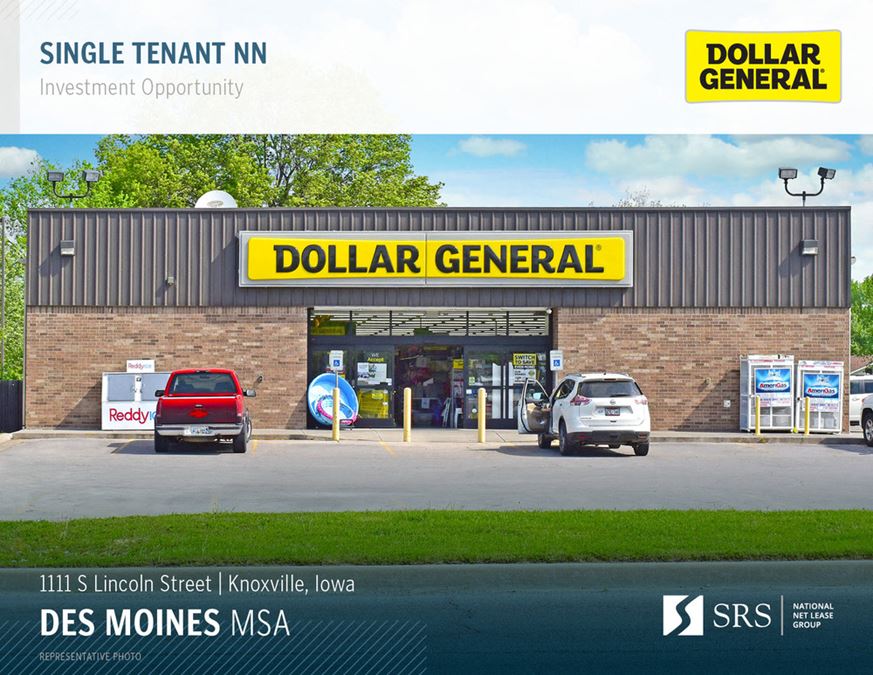 Knoxville IA Dollar General 1111 S Lincoln Street, Knoxville, IA