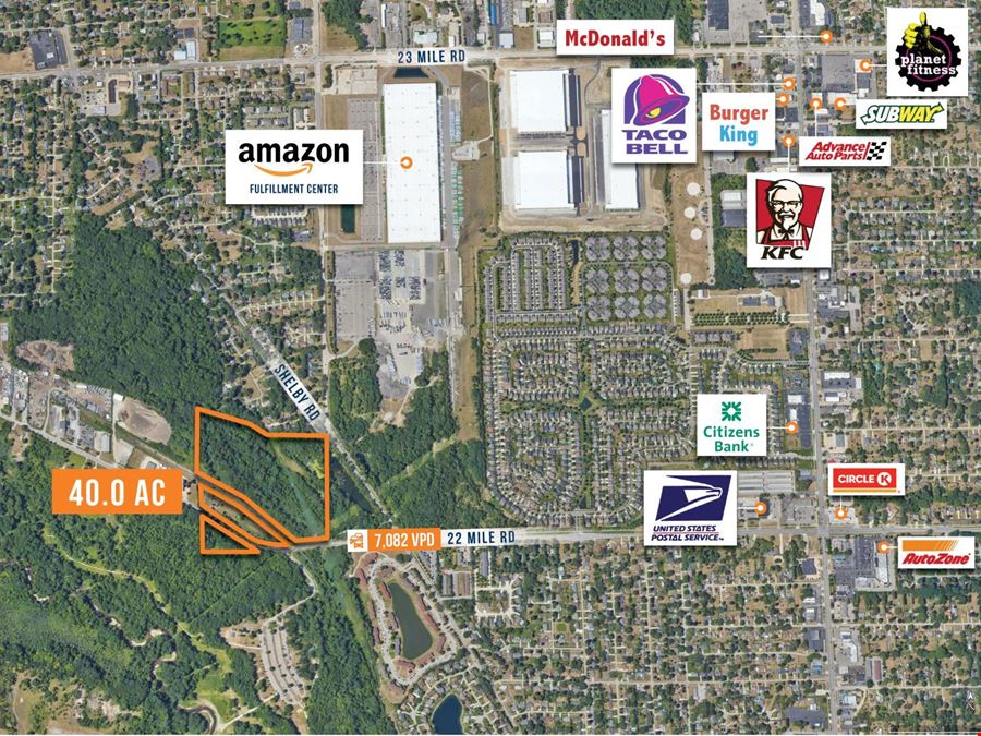 $1 Auction – 40 Acre Parcel Detroit MSA | $1.9M Appraised Value