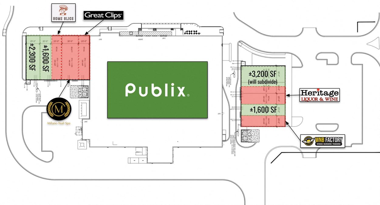 Publix-anchored Shopping Center