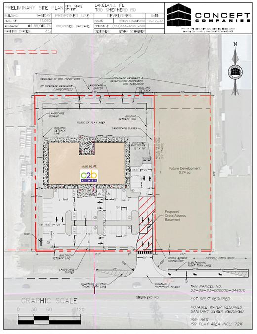 Lakeland Pad Ready Site