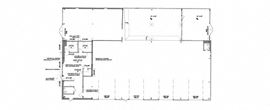 ±9,682-SF Warehouse with ±2.5-Acre Useable Laydown Yard for Lease in North Charleston
