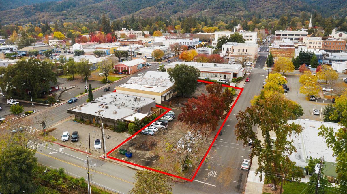 Large Downtown Building for Lease 214 E. Perkins Street, Ukiah, CA
