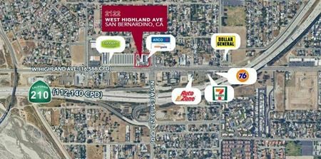 Retail space for Rent at 2122 W. Highland Ave. in San Bernardino
