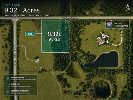 VacantLand space for Sale at 4496 Southwest 96th Street in Palm City