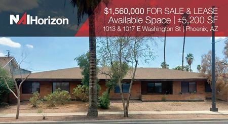 Office space for Rent at 1013 E Washington St in Phoenix