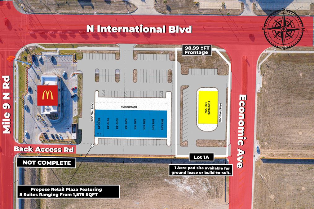 Ground Lease ( 1 AC )  | Weslaco TX