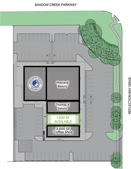 Photo of commercial space at 2000 Reflection Bay Drive in Pearland