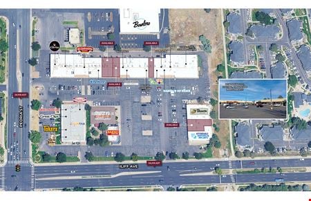 Retail space for Rent at 12201-12293 E Iliff Avenue in Aurora