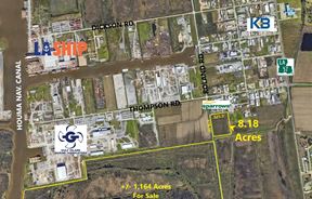 8 Industrial Acres off Thompson Rd in Houma