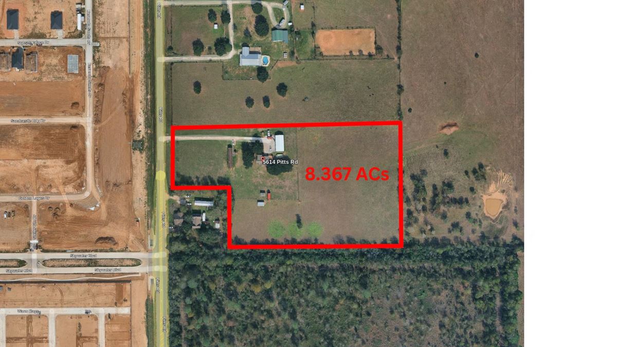 5614 Pitts Rd Katy, TX 77493 8.367 ac Land