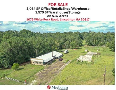Office space for Sale at 1076 White Rock Rd in Lincolnton