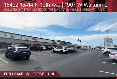 Photo of commercial space at 15402-15414 North 19th Avenue in Phoenix