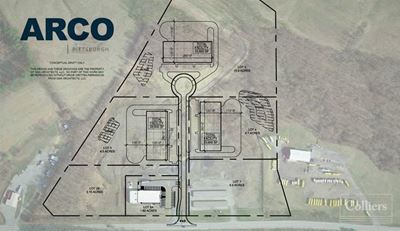 Multiple Lots Available for Sale OR Lease in the German Township Industrial Park