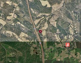 209.563 Acres Adjacent to and on the I-77 Interstate Corridor 40 Minutes South of Charlotte w/ 5 MWs Now Developable Tract