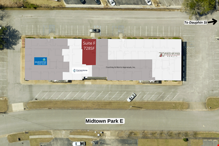 Photo of commercial space at 3201 Dauphin Street in Mobile
