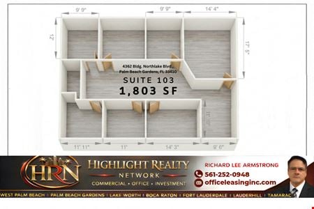 Office space for Rent at 4360 Northlake Blvd in Palm Beach Gardens