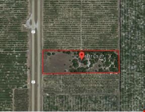 Vacant Land - Venus, Florida on US 27 south of Sebring