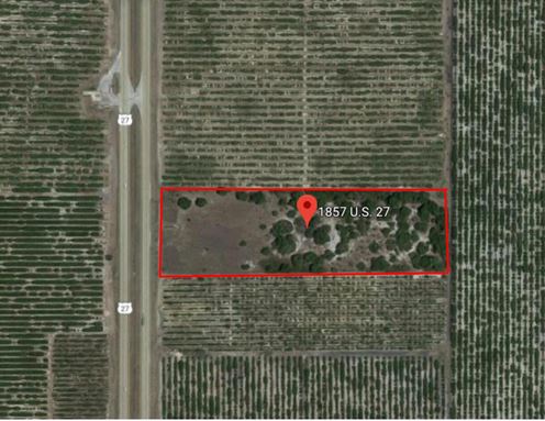 Vacant Land - Venus, Florida on US 27 south of Sebring