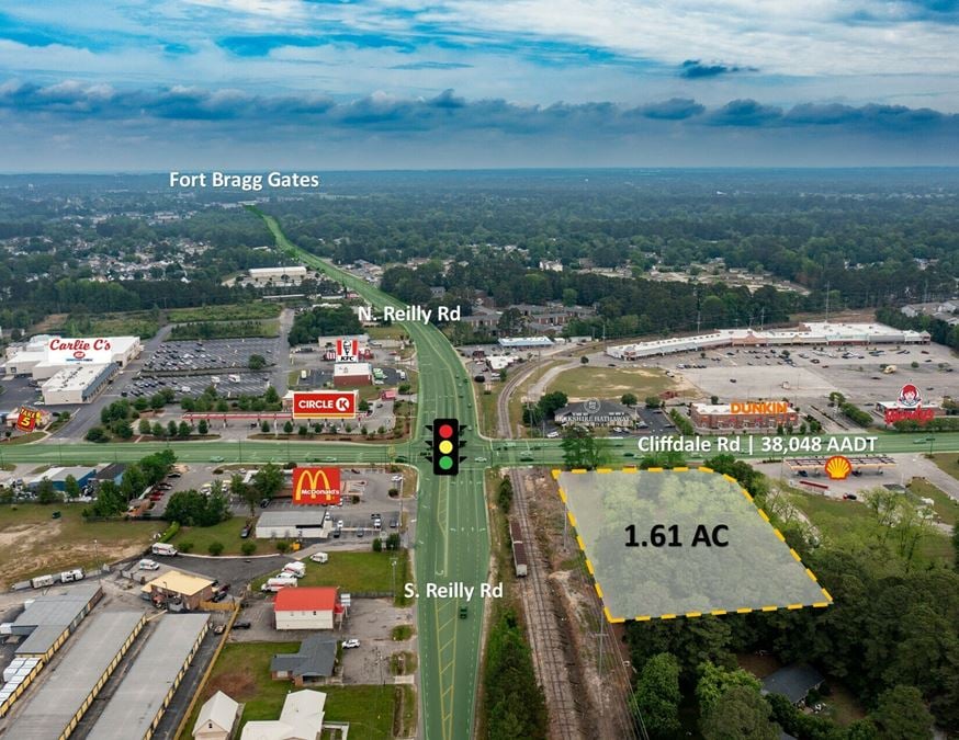 High-Traffic Corner Lot for Sale | 1.61 AC on Cliffdale Rd