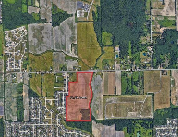 VacantLand space for Sale at 24 Mile Road in Macomb