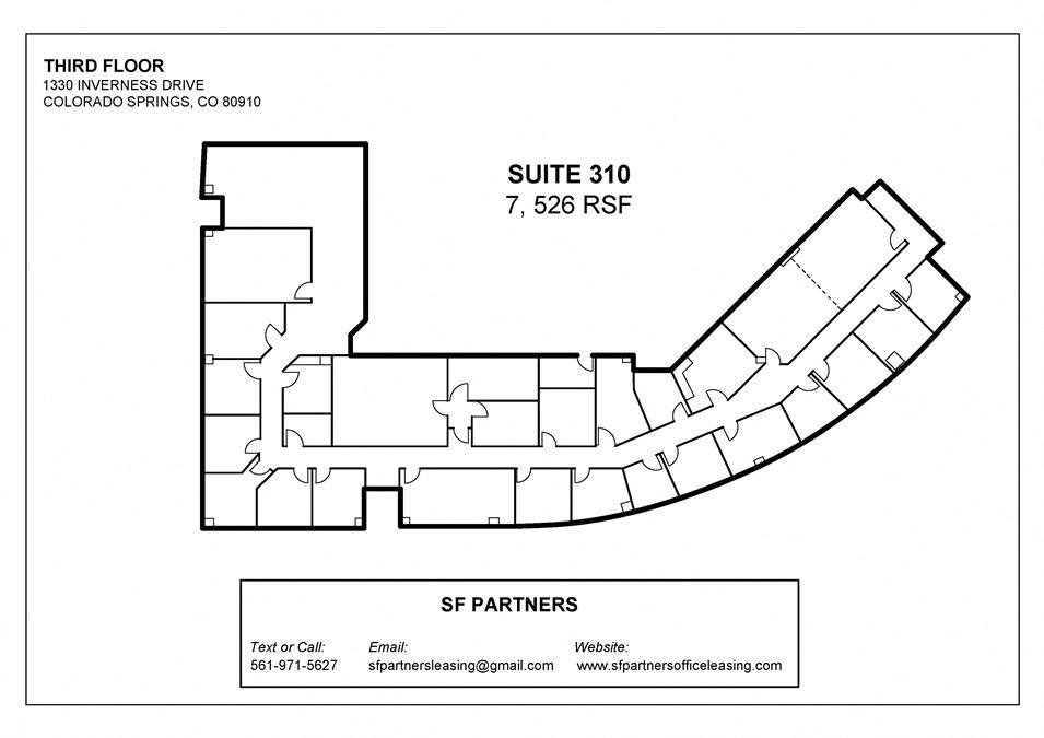 7526 SF Suite 310 Professional Office Spaces in Colorado