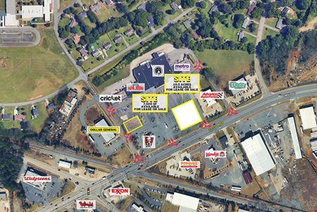 Retail space for Rent at 1347 East Main Street in Rock Hill