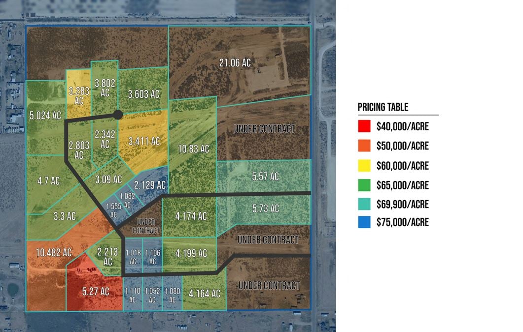 1-100 Acres of Land 1 mile to Interstate 20
