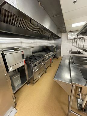 Fully Equipped Commercial Kitchen for Lease