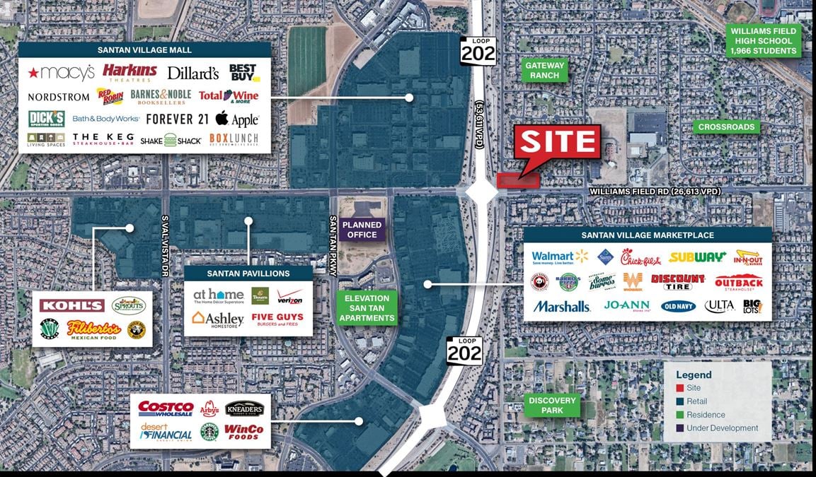 NEC Santan Loop 202 & Williams Field Rd (PADS)