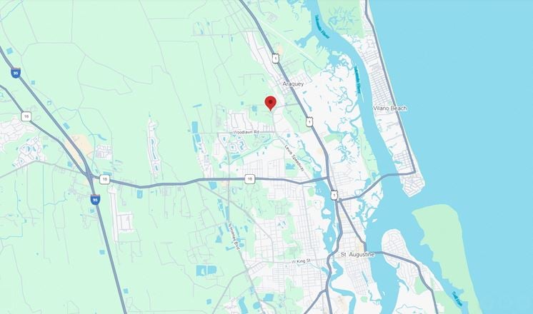 2.20± Acres with Warehouse + Corner Parcel in St. Augustine