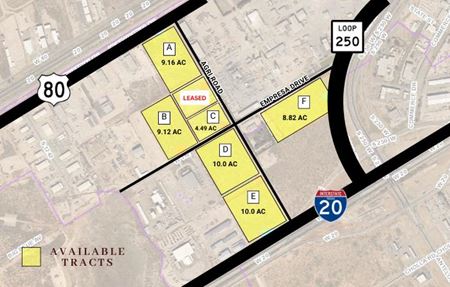 Photo of commercial space at Build to Suit/ Ground Lease on 56 Acres at I-20 and Loop 250 in Midland