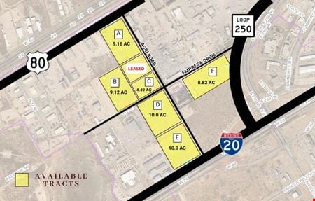 Photo of commercial space at Build to Suit/ Ground Lease on 56 Acres at I-20 and Loop 250 in Midland