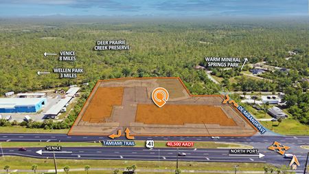 VacantLand space for Sale at 11165, 11185 & 11187 Tamiami Trl S in North Port