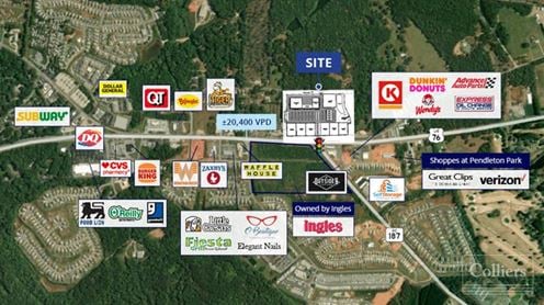 Development Ready Commercial Site on Hwy 76 in Pendleton, SC