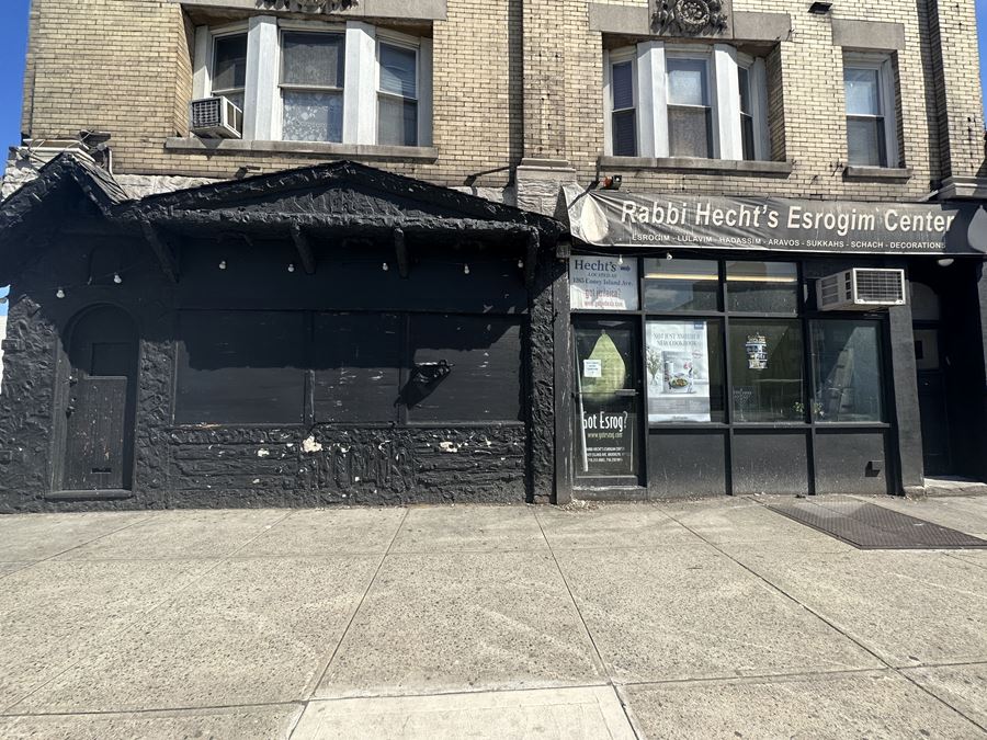 2,300 SF | 1251 Coney Island Avenue | Prime Corner Location With A Private Parking Lot for Lease