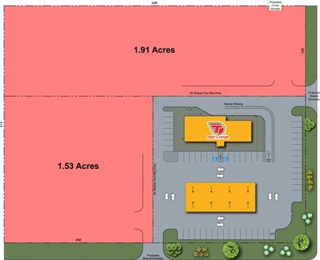VacantLand space for Rent at 4th St in Lubbock