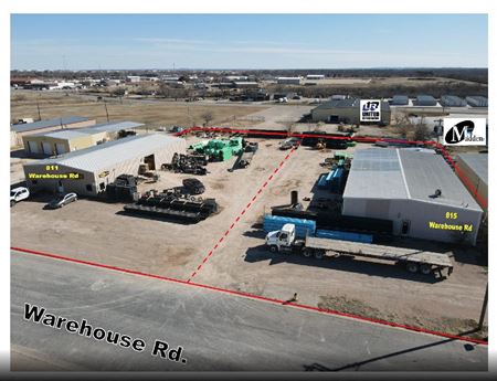 Photo of commercial space at 811 & 815 Warehouse Rd in San Angelo