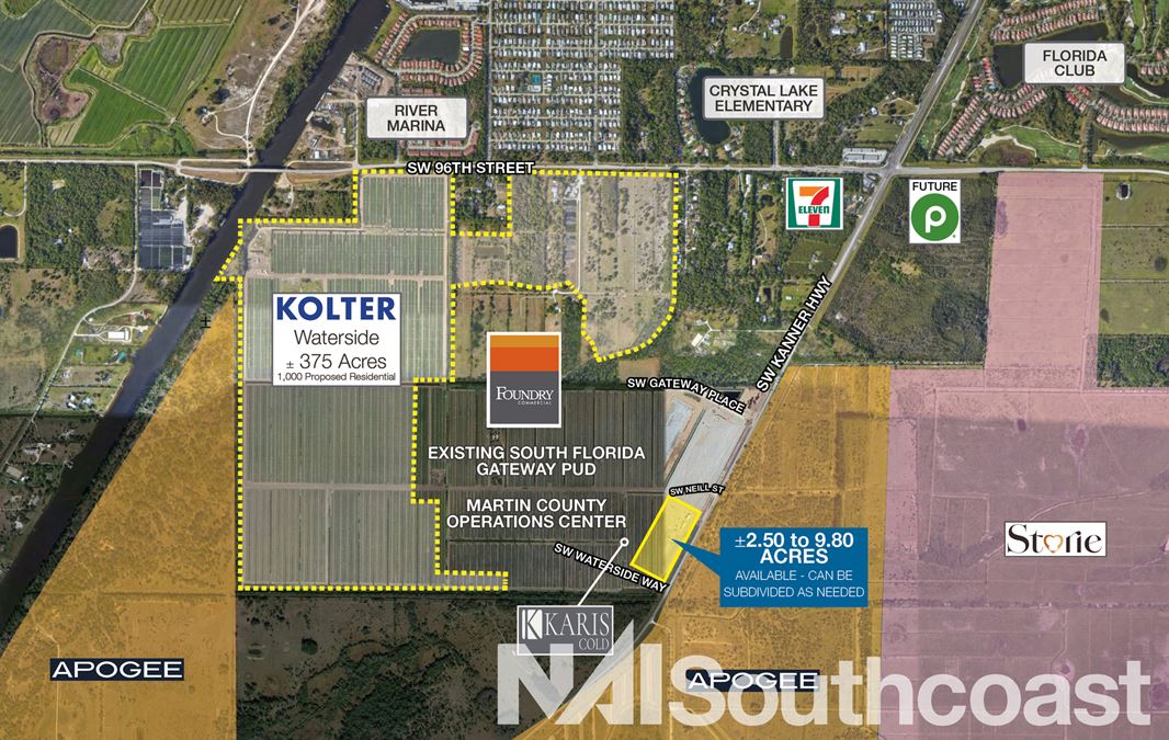 Up to ±9.80 Acres - Retail/Commercial Site