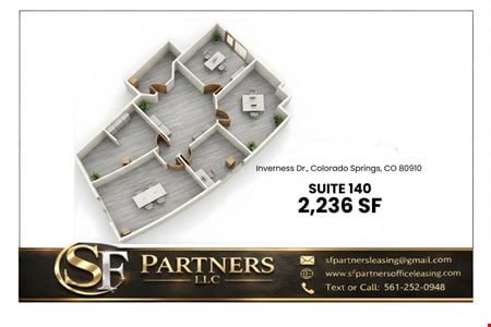 Office space for Rent at 1330 Inverness Drive in Colorado Springs
