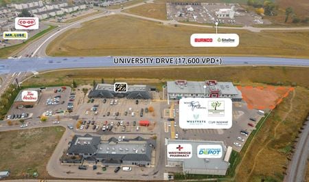 Photo of commercial space at 876 Heritage Boulevard West in Lethbridge