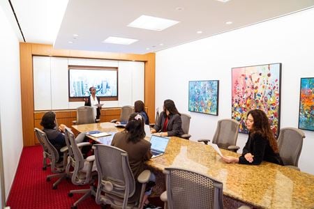 Shared and coworking spaces at One World Trade Center 85th Floor in New York