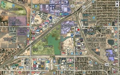 SWC 50th Street & W Loop 289