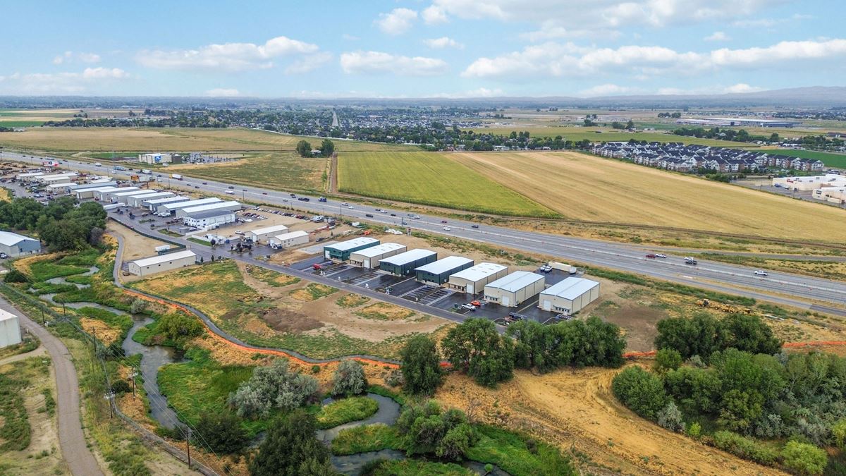 Industrial Warehouse With Yard