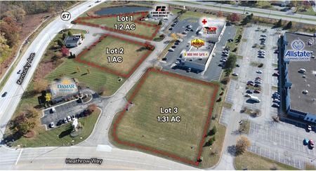 Photo of commercial space at AmeriPlex Land in Indianapolis
