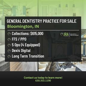 #1047926 - General Dentistry Practice for Sale - Bloomington