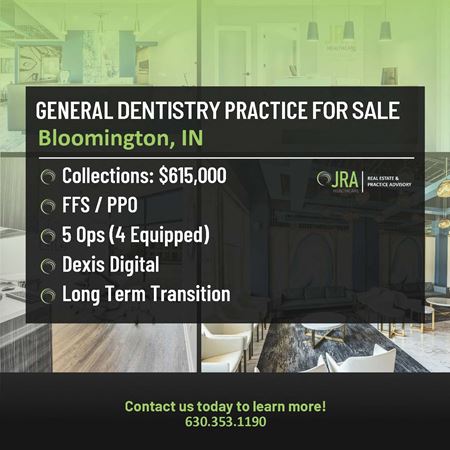 Photo of commercial space at #1047926 - General Dentistry Practice for Sale - Bloomington in Bloomington