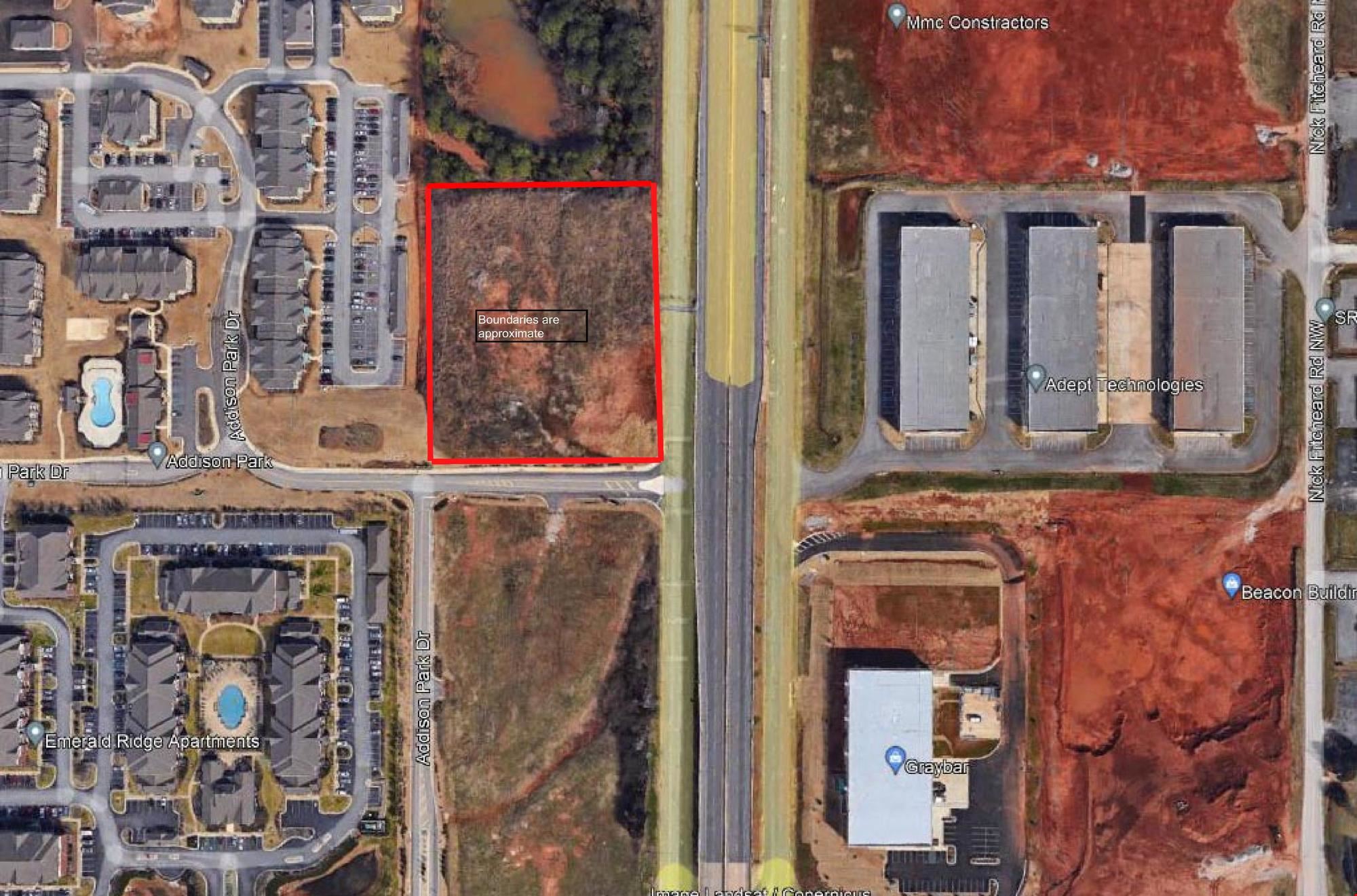 2.9 acres off Research Park Blvd