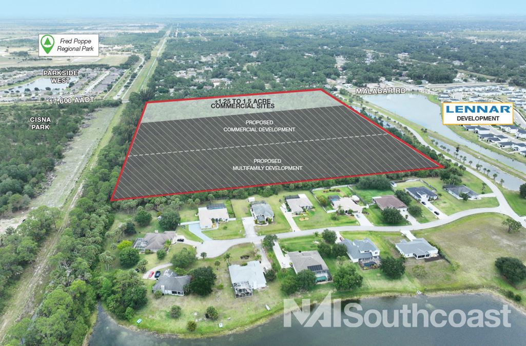 ±1.25 to 1.5 Acre Commercial Sites