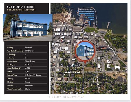 Photo of commercial space at 503 N 2nd St in Coeur D'alene
